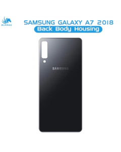 Samsung Galaxy A7 2018 Rear Back Body Casing Housing Replacement Battery Back Door For Samsung A7 2018 - Black