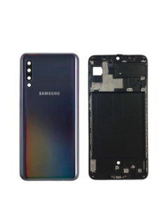 Samsung Galaxy A70 Rear Complete Body Casing Housing Replacement For Samsung Galaxy A70 - Black