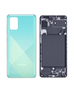 Samsung Galaxy A71 Rear Complete Body Casing Housing Replacement For Samsung Galaxy A71 - Blue