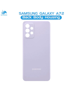 Samsung Galaxy A72 Rear Back Body Casing Housing Replacement Battery Back Door For Samsung A72 - Purple