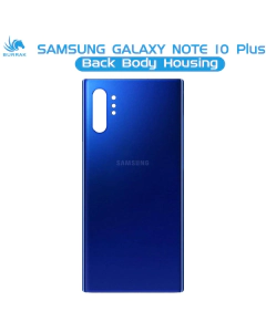 Samsung Galaxy Note 10 Plus Rear Back Body Casing Housing Replacement Battery Back Door For Samsung Note 10 Plus - Blue