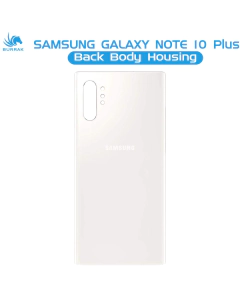 Samsung Galaxy Note 10 Plus Rear Back Body Casing Housing Replacement Battery Back Door For Samsung Note 10 Plus - White