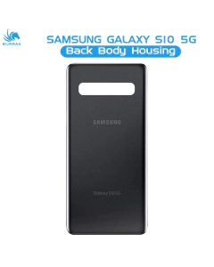Samsung Galaxy S10 5G Rear Back Body Casing Housing Replacement Battery Back Door For Samsung S10 5G - Black