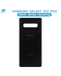 Samsung Galaxy S10 Plus Rear Back Body Casing Housing Replacement Battery Back Door For Samsung S10 Plus - Black