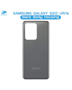 Samsung Galaxy S20 Ultra Rear Back Body Casing Housing Replacement Battery Back Door For Samsung S20 Ultra - Grey