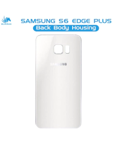 Samsung Galaxy S6 Edge Plus Rear Back Body Casing Housing Replacement Battery Back Door For S6 Edge Plus - White