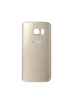 Samsung Galaxy S6 Edge Rear Back Body Casing Housing Replacement Battery Back Door For S6 Edge - Golden