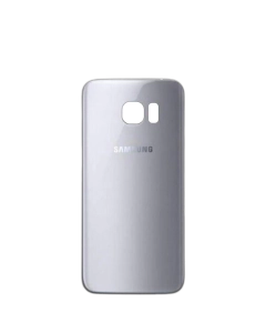 Samsung Galaxy S7 Edge Rear Back Body Casing Housing Replacement Battery Back Door For S7 Edge - Silver