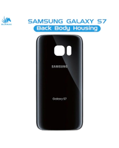 Samsung Galaxy S7 Rear Back Body Casing Housing Replacement Battery Back Door For Galaxy S7 - Black