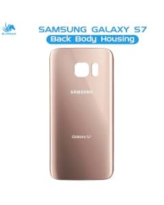 Samsung Galaxy S7 Rear Back Body Casing Housing Replacement Battery Back Door For Galaxy S7 - Pink