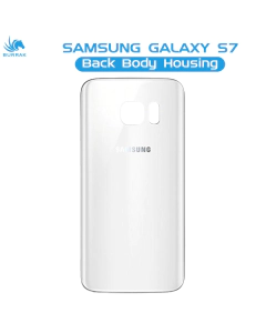 Samsung Galaxy S7 Rear Back Body Casing Housing Replacement Battery Back Door For Galaxy S7 - White