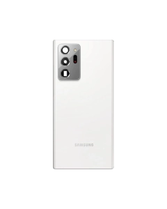 Samsung Note 20 Ultra Rear Back Body Casing Housing Replacement Battery Back Door For Galaxy Note 20 Ultra - White