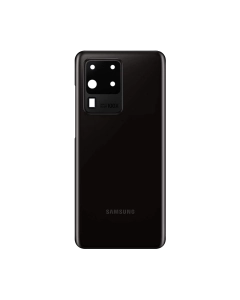 Samsung S20 Ultra Rear Back Body Casing Housing Replacement Battery Back Door For Galaxy S20 Ultra - Black
