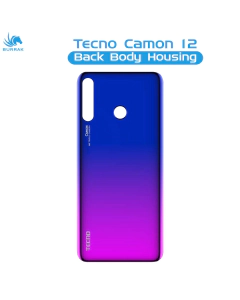 Tecno Camon 12 Rear Back Body Casing Housing Replacement Battery Back Door For Camon 12 - Blue