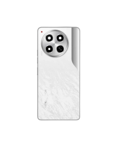 Tecno Camon 30 Housing Middle Frame With Side Button and Replacement Battery Back Door For Camon 30 - White