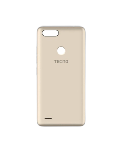 Tecno Pop 2F Rear Back Body Casing Housing Replacement Battery Back Door With Side Buttons For Pop 2F - Golden