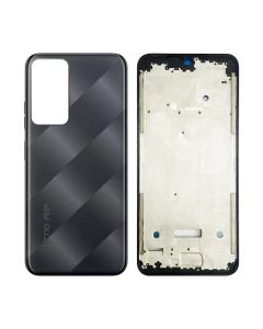 Tecno Pop 6 Pro Rear Complete Body Casing Housing Replacement For Pop 6 Pro - Black