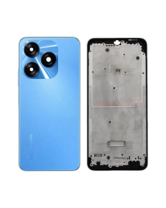 Tecno Spark 10 Rear Complete Body Casing Housing Replacement For Spark 10 - Blue