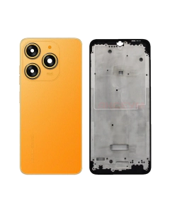 Tecno Spark 10 Rear Complete Body Casing Housing Replacement For Spark 10 - Orange