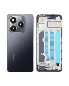 Tecno Spark 20 Pro Rear Complete Body Casing Housing Replacement For Spark 20 Pro - Black