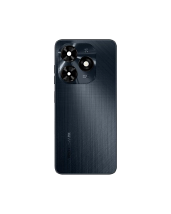 Tecno Spark 20c Housing Middle Frame With Side Button and Replacement Battery Back Door For Spark 20c - Black