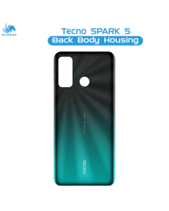 Tecno Spark 5 Rear Back Body Casing Housing Replacement Battery Back Door For Tecno Spark 5 - Green
