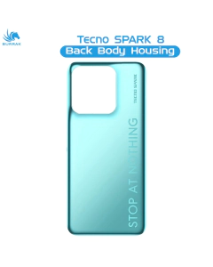 Tecno Spark 8 Rear Back Body Casing Housing Replacement Battery Back Door For Tecno Spark 8 - Green