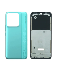 Tecno Spark Go 2022 Rear Complete Body Casing Housing Replacement For Spark Go 2022 - Blue