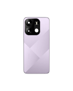Tecno Spark Go 2023 Housing Middle Frame With Side Button and Replacement Battery Back Door For Spark Go 2023 - Purple