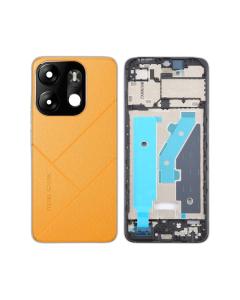Tecno Spark Go 2023 Rear Complete Body Casing Housing Replacement For Spark Go 2023 - Orange