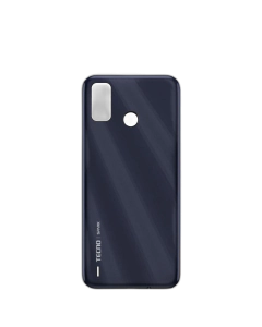 Tecno Spark Go Rear Back Body Casing Housing Replacement Battery Back Door For Tecno Spark Go - Black