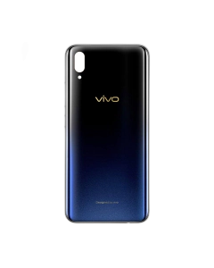 Vivo V11 Pro Rear Back Body Casing Housing Replacement Battery Back Door With Side Buttons For V11 Pro - Black