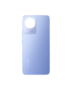 Vivo Y02 Housing Middle Frame With Side Button and Replacement Battery Back Door For Vivo Y02 - Sky Blue
