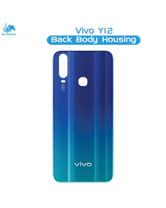 Vivo Y12 Rear Back Body Casing Housing Replacement Battery Back Door For Vivo Y12 - Blue