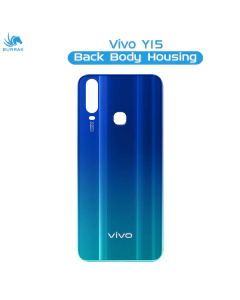 Vivo Y15 Rear Back Body Casing Housing Replacement Battery Back Door For Vivo Y15 - Blue