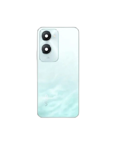 Vivo Y18 Housing Middle Frame With Side Button and Replacement Battery Back Door For Y18 - Blue
