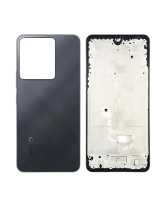 Vivo Y36 Rear Complete Body Casing Housing Replacement For Y36 - Black