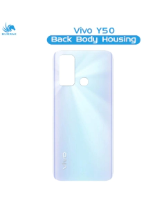 Vivo Y50 Rear Back Body Casing Housing Replacement Battery Back Door For Vivo Y50 - White