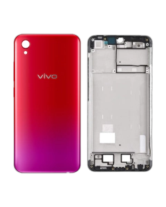 Vivo Y91c Rear Complete Body Casing Housing Replacement For Vivo Y91c - Red