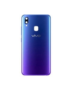 Vivo Y95 Rear Back Body Casing Housing Replacement Battery Back Door With Side Buttons And Camera Lens For Vivo Y95 - Blue