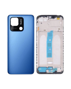 Xaiomi Redmi 10C Rear Complete Body Casing Housing Replacement For Redmi 10C - Blue