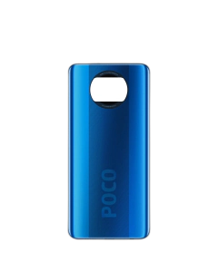Xiaomi Poco X3 Rear Back Body Casing Housing Replacement Battery Back Door For Xiaomi Poco X3 - Blue