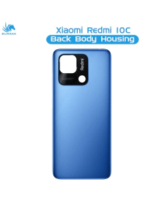 Xiaomi Redmi 10C Rear Back Body Casing Housing Replacement Battery Back Door For Xiaomi Redmi 10C - Blue