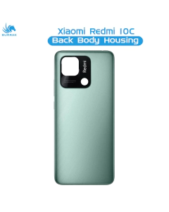 Xiaomi Redmi 10C Rear Back Body Casing Housing Replacement Battery Back Door For Xiaomi Redmi 10C - Green
