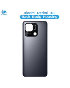 Xiaomi Redmi 10C Rear Back Body Casing Housing Replacement Battery Back Door For Xiaomi Redmi 10C - Grey