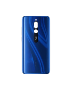 Xiaomi Redmi 8 Rear Back Body Casing Housing Replacement Battery Back Door With Side Buttons For Redmi 8 - Blue