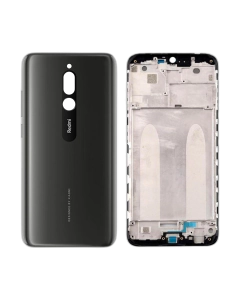 Xiaomi Redmi 8 Rear Complete Body Casing Housing Replacement For Redmi 8 - Black