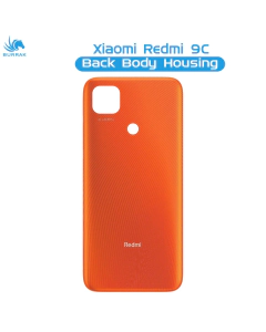 Xiaomi Redmi 9C Rear Back Body Casing Housing Replacement Battery Back Door For Xiaomi Redmi 9C - Orange