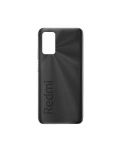 Xiaomi Redmi 9T Rear Back Body Casing Housing Replacement Battery Back Door With Side Buttons For Redmi 9T - Black