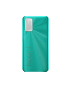 Xiaomi Redmi 9T Rear Back Body Casing Housing Replacement Battery Back Door With Side Buttons For Redmi 9T - Green